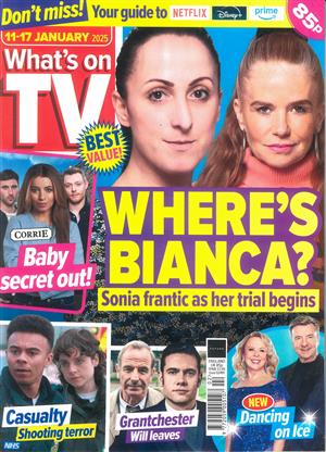 Whats on TV - 11/01/2025