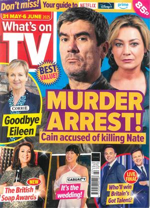 Whats on TV - 31/05/2025