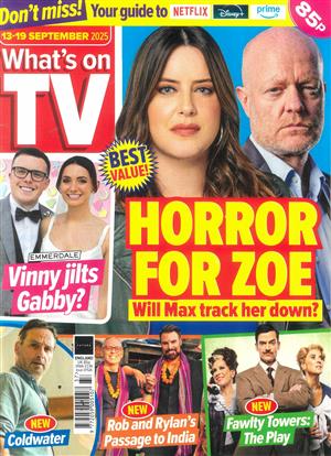Whats on TV - 13/09/2025