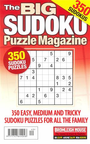 Big Sudoku Puzzle