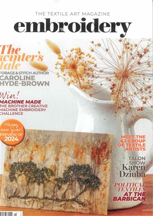 Embroidery Magazine Issue JAN-FEB