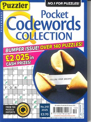 Puzzler Pocket Codewords Collection - NO 210