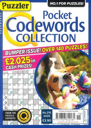 Puzzler Pocket Codewords Collection - NO 215