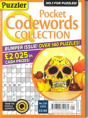 Puzzler Pocket Codewords Collection, issue NO 221