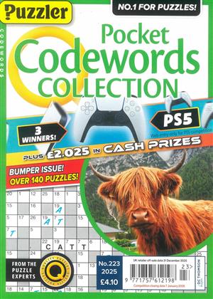 Puzzler Pocket Codewords Collection - NO 223, issue NO 223