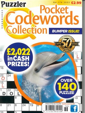 Puzzler Pocket Codewords Collection magazine