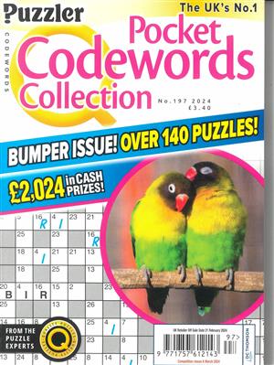 Puzzler Pocket Codewords Collection - NO 197