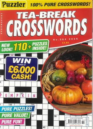 Puzzler Tea Break Crosswords - NO 364