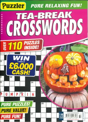 Puzzler Tea Break Crosswords