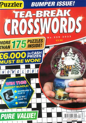 Puzzler Tea Break Crosswords - NO 339