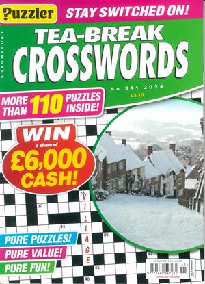 Puzzler Tea Break Crosswords - NO 341