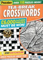 Puzzler Tea Break Crosswords magazine