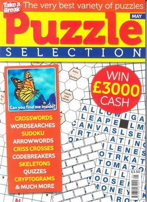 Take a Break Puzzle Selection magazine