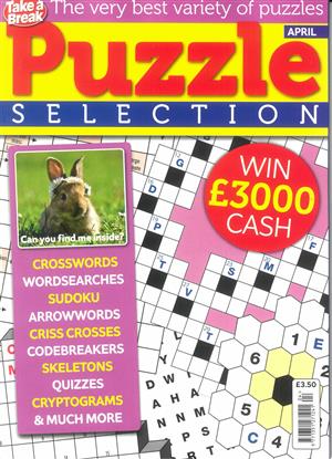Take a Break Puzzle Selection Magazine Issue NO 4