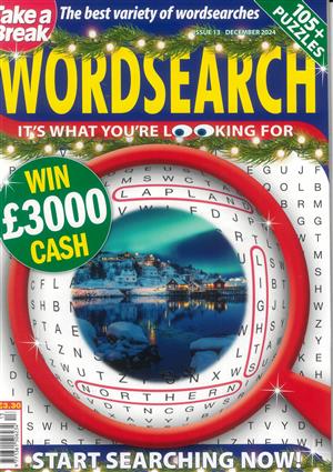 Take a Break Wordsearch - NO 13