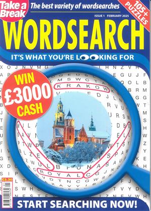 Take a Break Wordsearch - NO 1