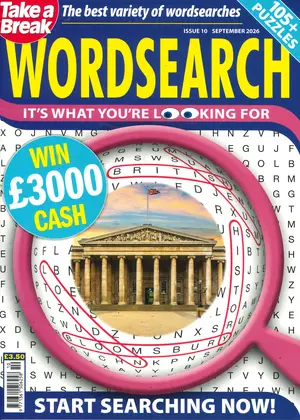 Take a Break Wordsearch