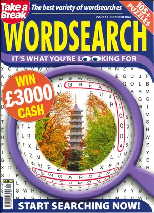 Take a Break Wordsearch
