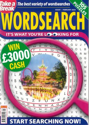 Take a Break Wordsearch - NO 1