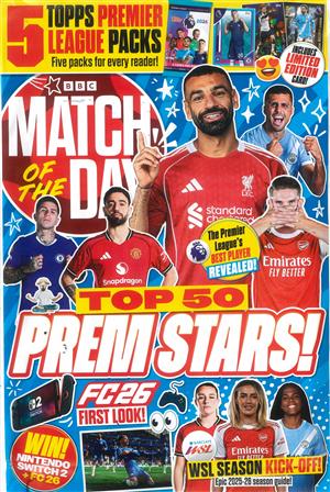 Match of the Day, issue NO 734