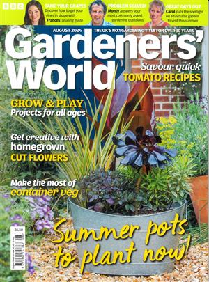 BBC Gardeners World, issue AUG 24
