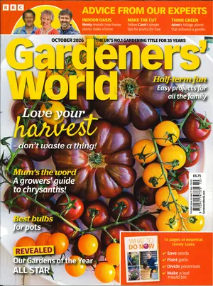 BBC Gardeners World - OCT 26 Magazine