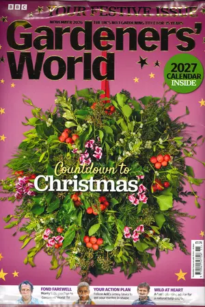 BBC Gardeners World Magazine