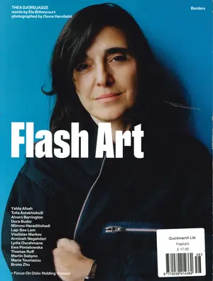 Flash Art Magazine