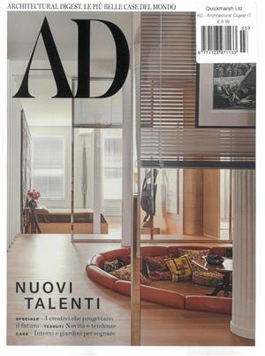 Architectural Digest Italian Magazine Issue NO 503
