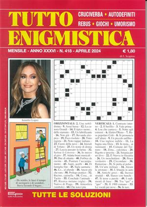 Tutto Enigmistica Magazine Issue NO 418
