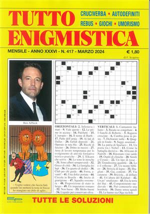 Tutto Enigmistica Magazine Issue NO 417