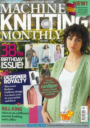 Machine Knitting Monthly Magazine Issue APR 24