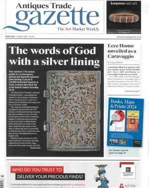 Antique Trade Gazette Magazine Issue 18/05/2024