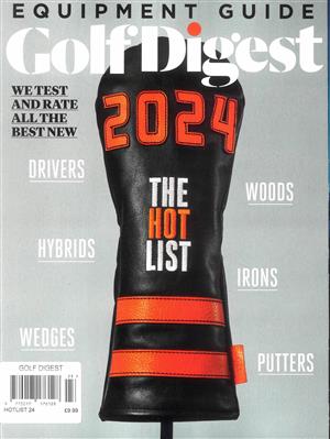 Golf Digest Magazine Issue HOTLIST 24