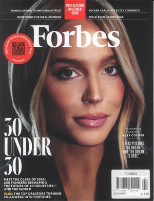 Forbes, issue 30 UND25