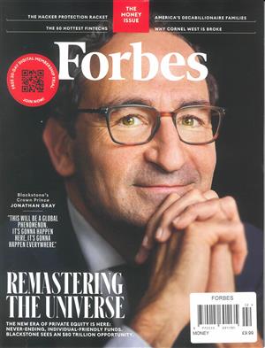 Forbes Magazine Issue MONEY