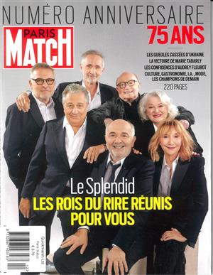 Paris Match Magazine Issue NO 3912