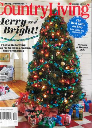 Country Living USA, issue DEC-JAN