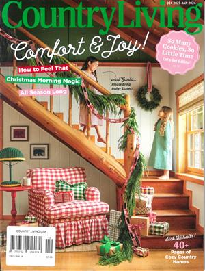 Country Living USA Magazine Issue DEC-JAN