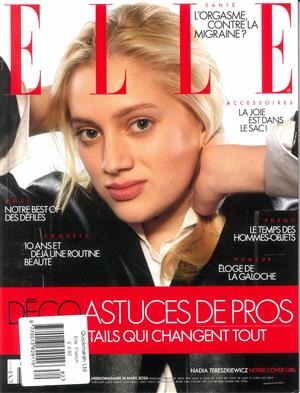 Elle French Magazine Issue NO 4082