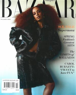 Harper's Bazaar USA Magazine Issue MAR 24