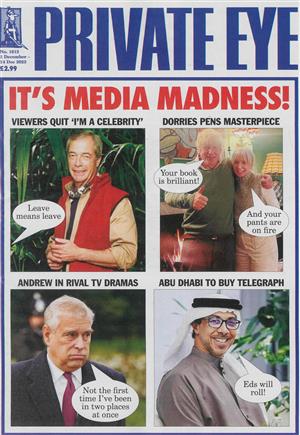 Private Eye Magazine Issue NO 1612