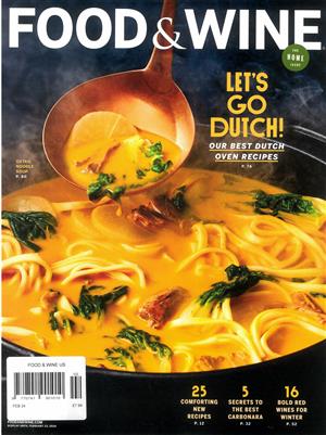 Food & Wine  Magazine Issue FEB