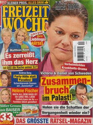 Freizeit Woche, issue NO 40