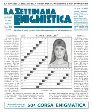La Settimana Enigmistica - NO 4861