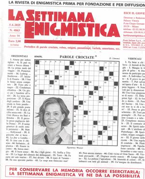 La Settimana Enigmistica - NO 4863
