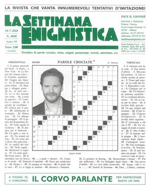 La Settimana Enigmistica - NO 4868