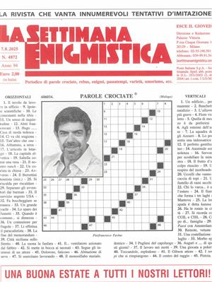 La Settimana Enigmistica - NO 4872
