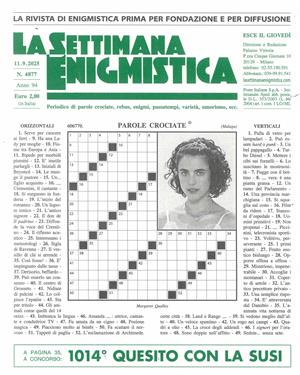 La Settimana Enigmistica, issue NO 4877