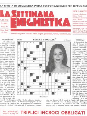 La Settimana Enigmistica - NO 4881